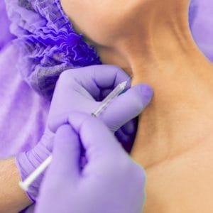 Vertical neck lines
