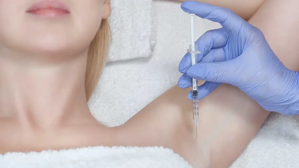 علاج التعرق الزائد بالبوتوكس في الصيف